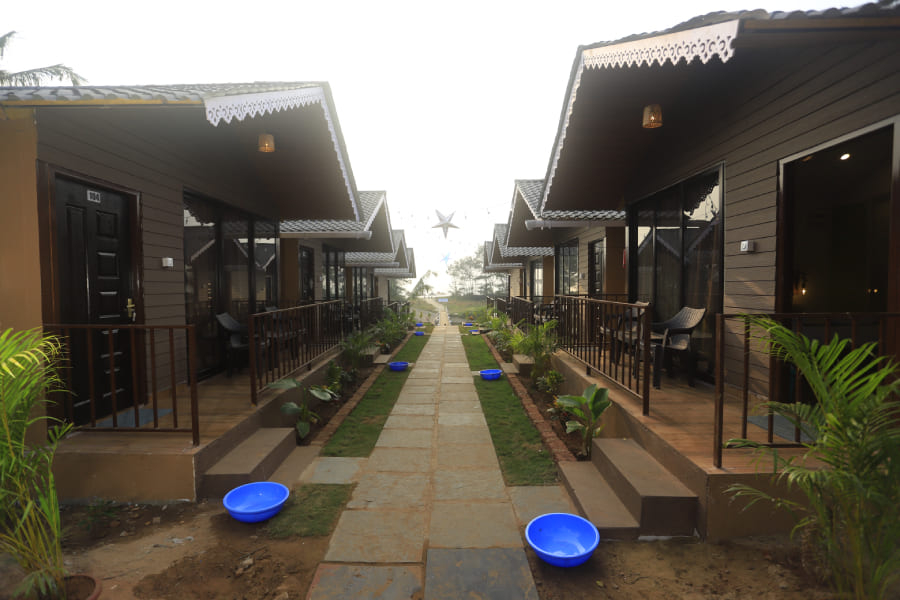 Beach side stay in mandrem