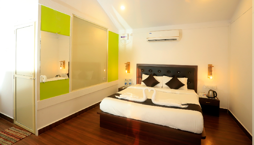 deluxe cottage seaview north goa